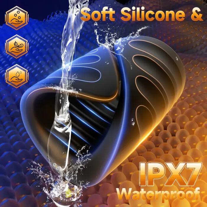 App-Controlled Male Masturbator Vibrator