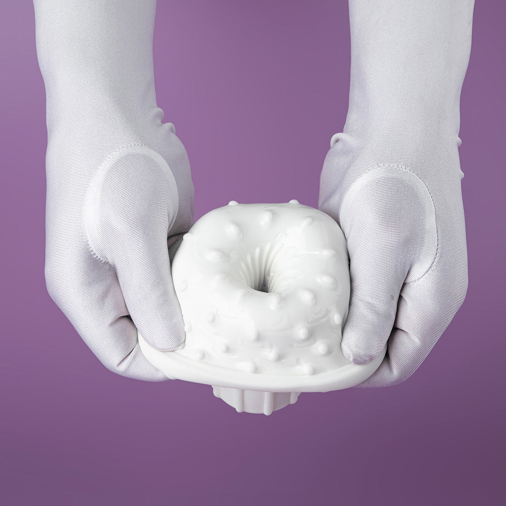 Male Masturbator Sex Toys for Men - Pocket Pussy Stroker with 7 Interchangeable Textured Sleeves