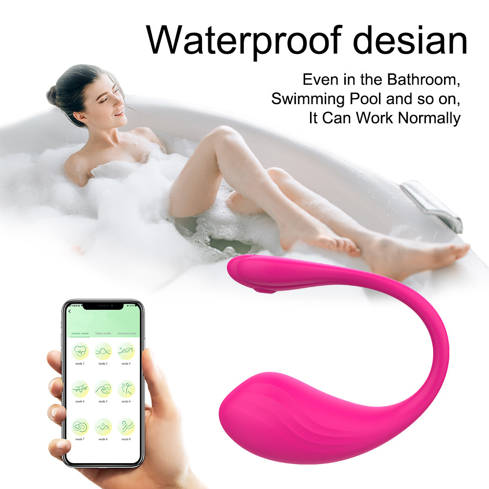 APP Remote Control G-spot Wearable Vibrator with 9 Vibration Modes