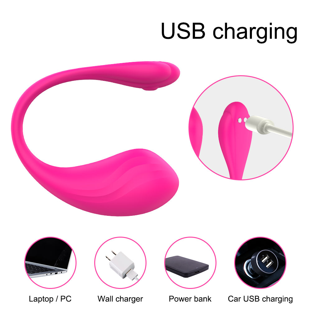 APP Remote Control G-spot Wearable Vibrator with 9 Vibration Modes