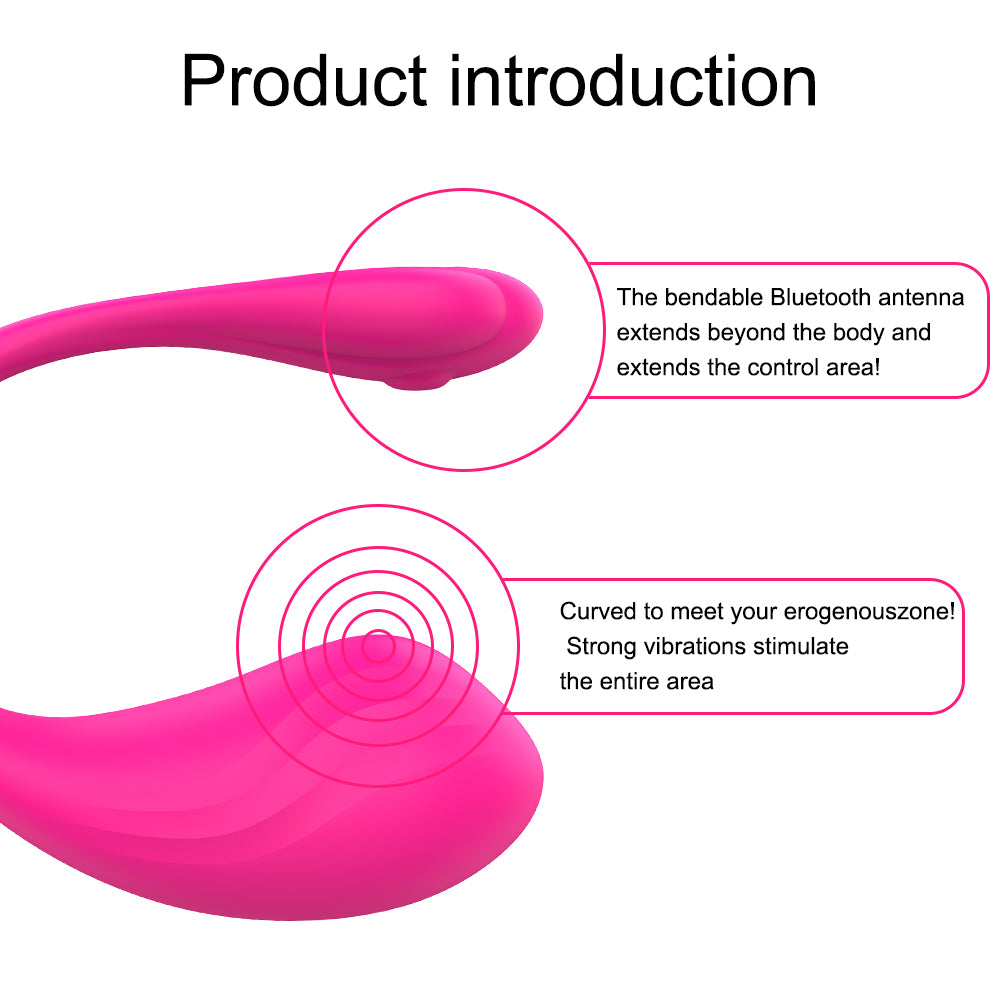 APP Remote Control G-spot Wearable Vibrator with 9 Vibration Modes