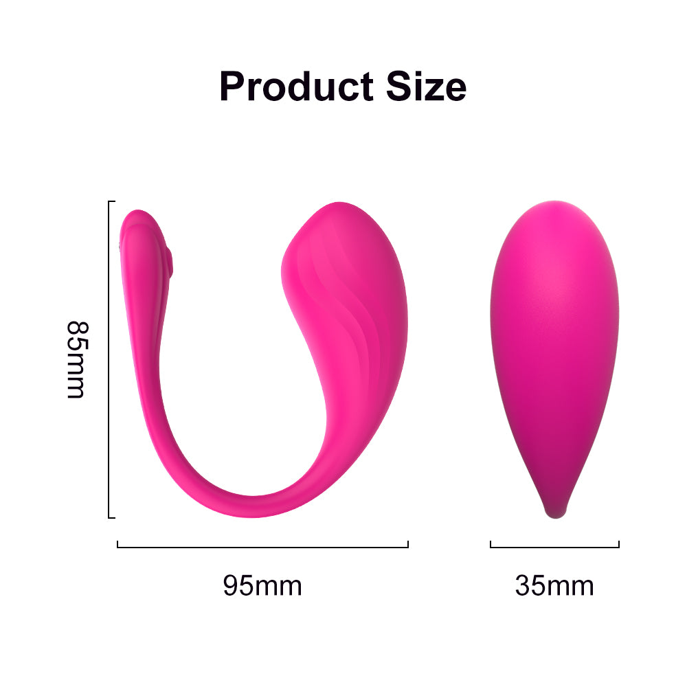 APP Remote Control G-spot Wearable Vibrator with 9 Vibration Modes