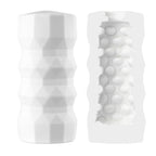 Male Masturbator Sex Toys for Men - Pocket Pussy Stroker with 7 Interchangeable Textured Sleeves