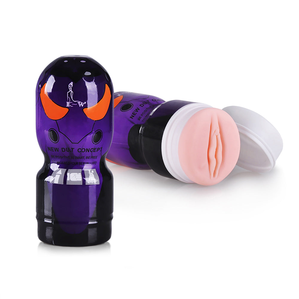 Male Masturbator Pocket Pussy Stroker - Realistic Vagina Masturbation Cup for Men