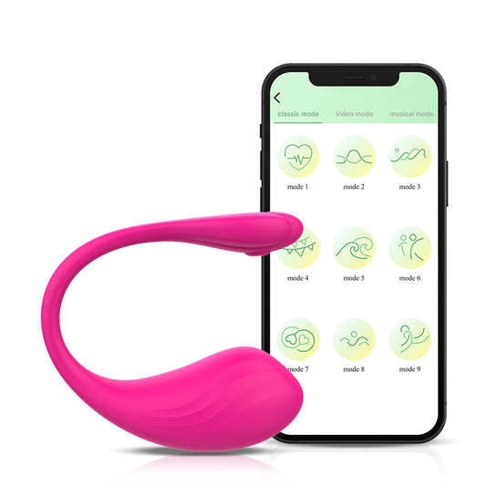 APP Remote Control G-spot Wearable Vibrator with 9 Vibration Modes