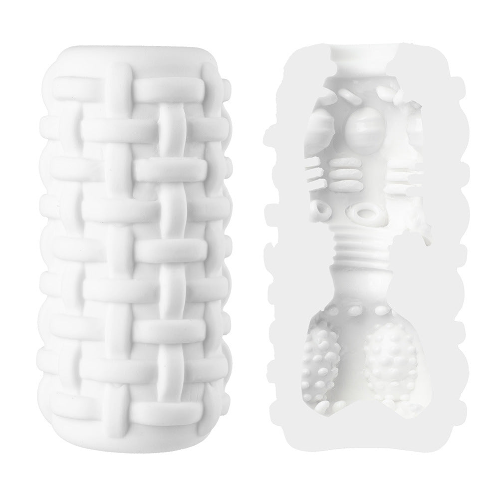 Male Masturbator Sex Toys for Men - Pocket Pussy Stroker with 7 Interchangeable Textured Sleeves