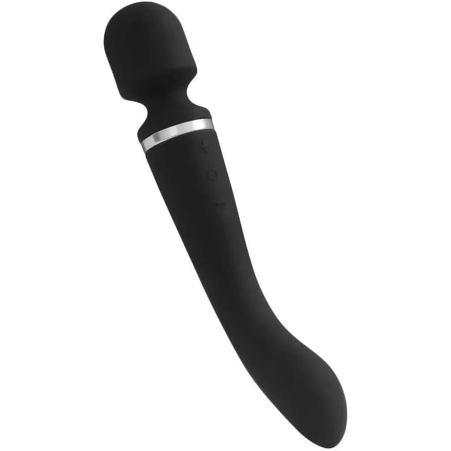 Plasir Waterproof Dual-Head Vibrator – 20 Vibration Modes, USB Rechargeable