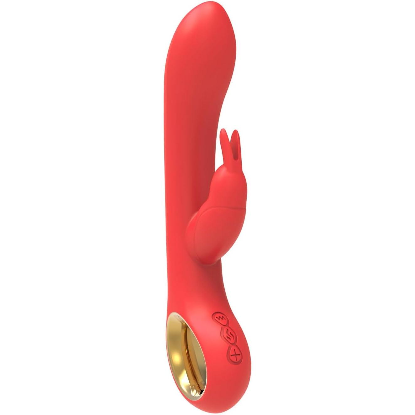 Plaisir Heated Rabbit Vibrator for Women with 10 Vibration modes and 5 speeds