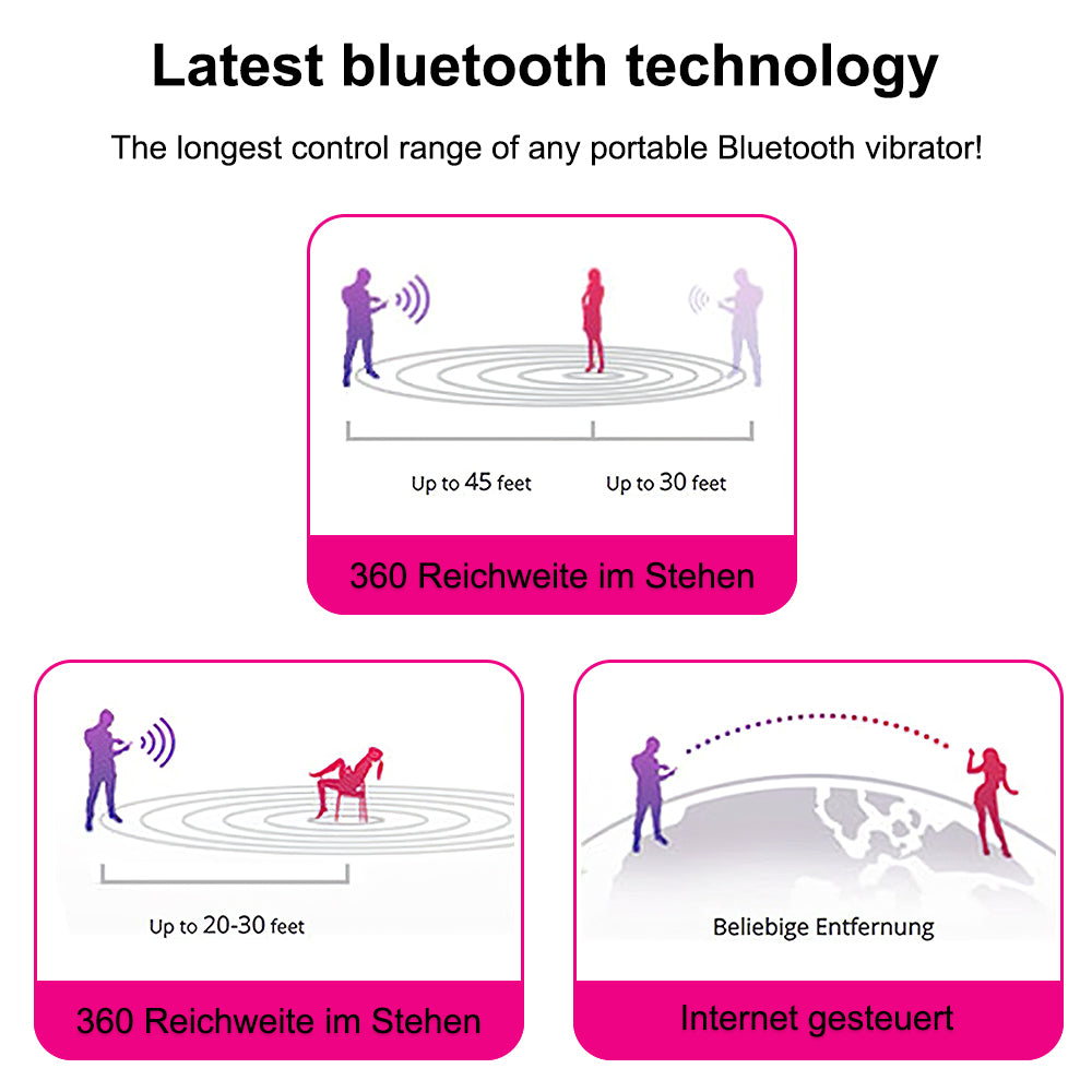 APP Remote Control G-spot Wearable Vibrator with 9 Vibration Modes