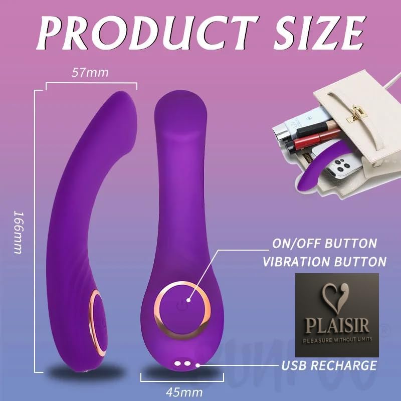 Plaisir G Spot Vibrator for Women with 12 Vibration modes