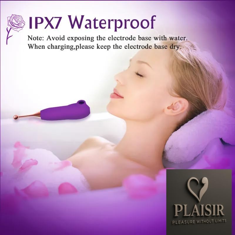 Plaisir Honey Bean Dual Clitoral Vibrator – 7-Speed Suction & Vibration