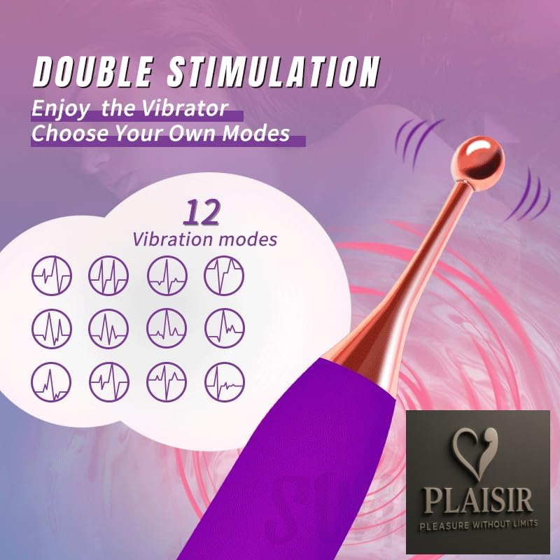 Plaisir Honey Bean Dual Clitoral Vibrator – 7-Speed Suction & Vibration