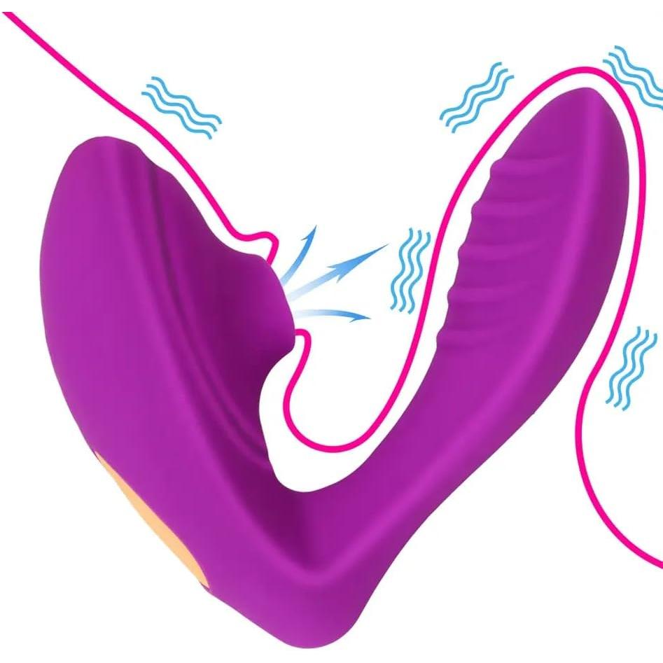 Plaisir Mary 3-in-1 Rechargeable Silicone Stimulator with 10 Settings