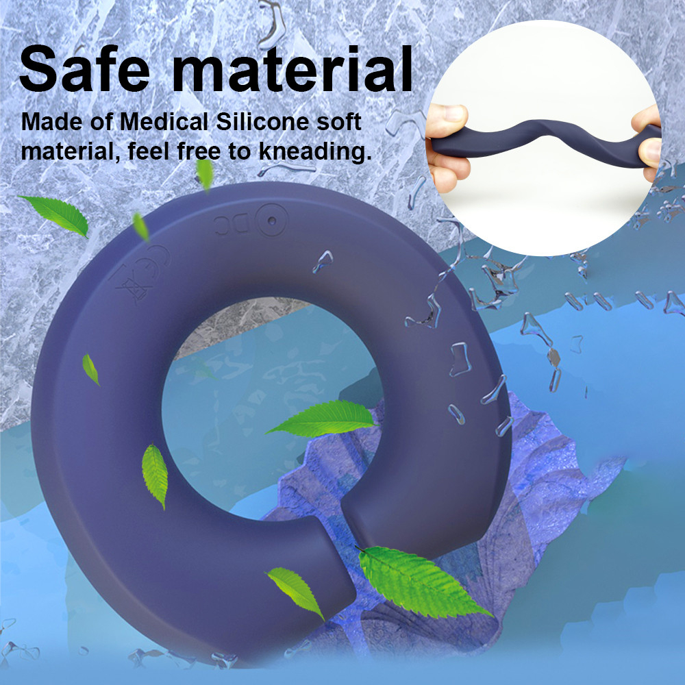 Magnetic Adjustable Cock Ring with 10 Vibration Modes including Remote