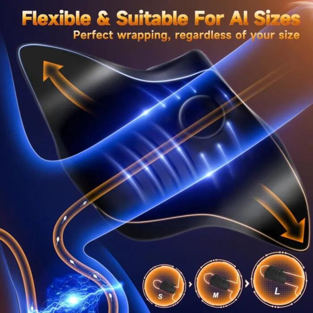 Plaisir app-controlled vibrating male masturbator – view 3