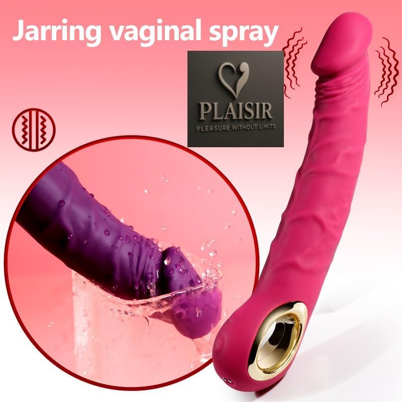 Plaisir realistic vibrating dildo with 10 modes – view 5