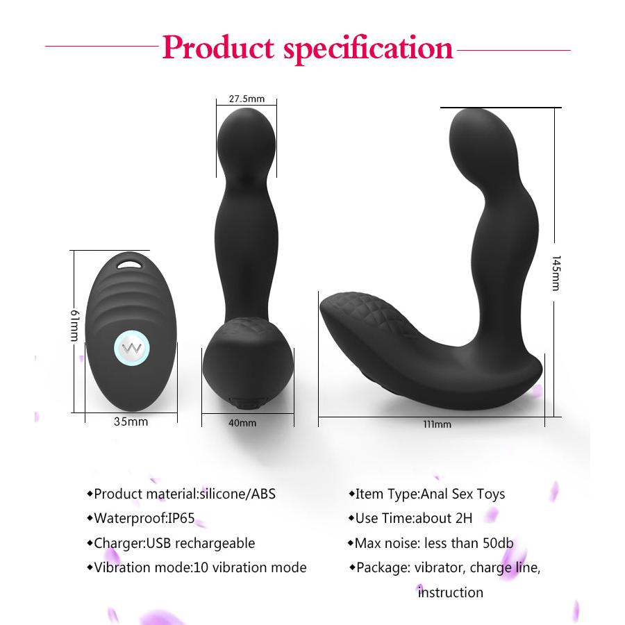 Plaisir Vibrating Prostate Massager